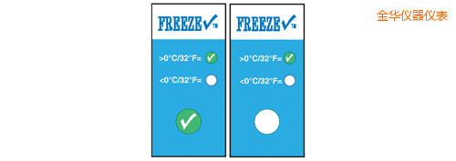 金華溫度指示標簽 冷凍檢查 Thermolabels