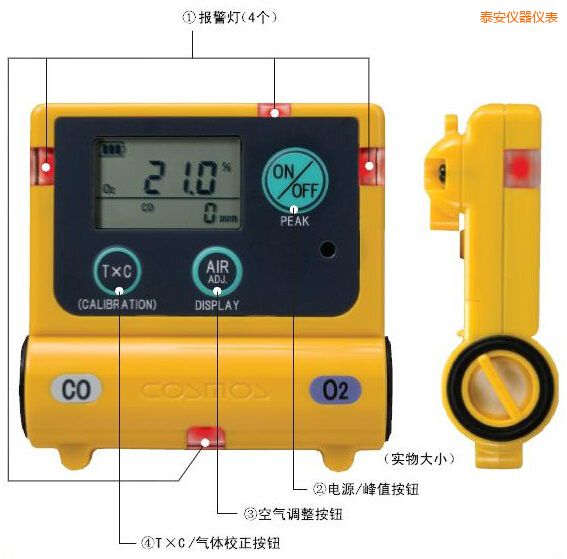 泰安復(fù)合型氣體檢測(cè)器